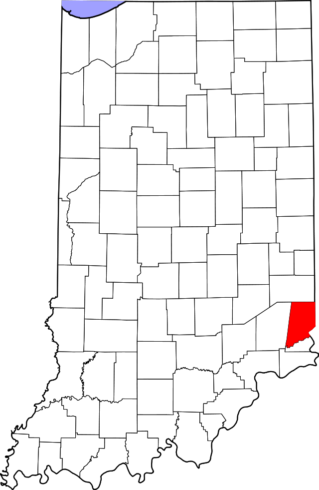 Dearborn County Map
