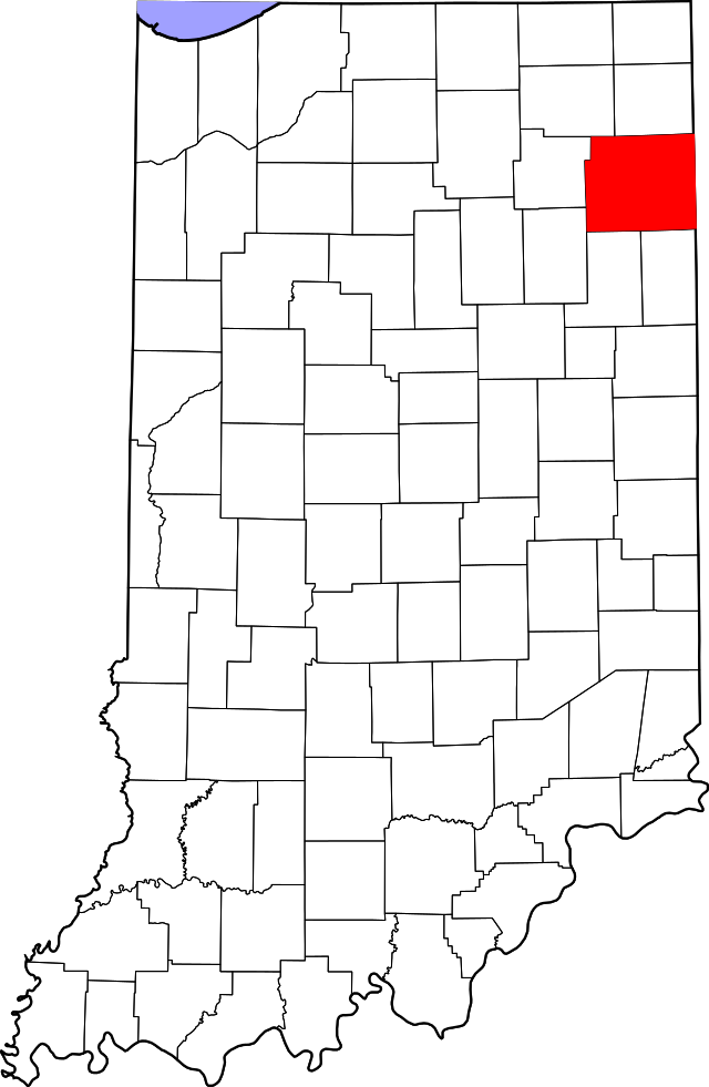 Allen County Map