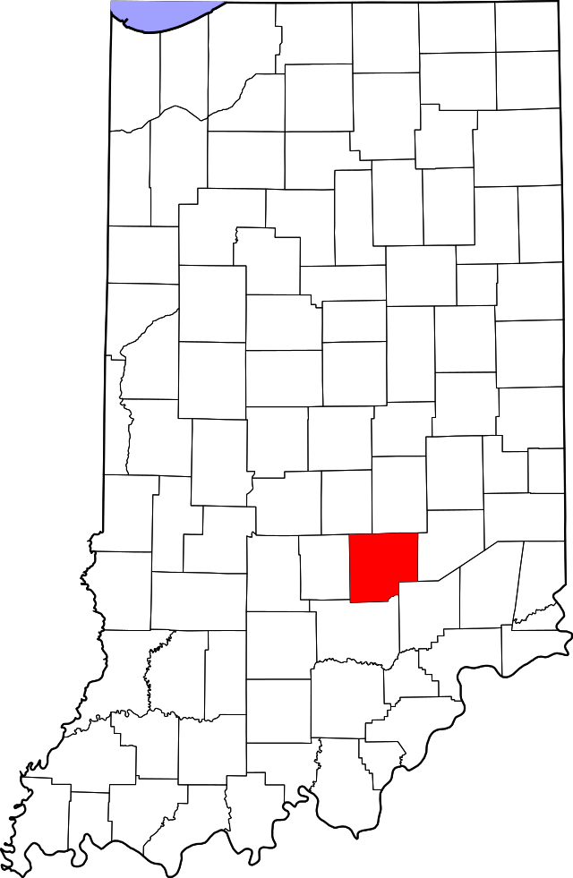 Bartholomew County Map