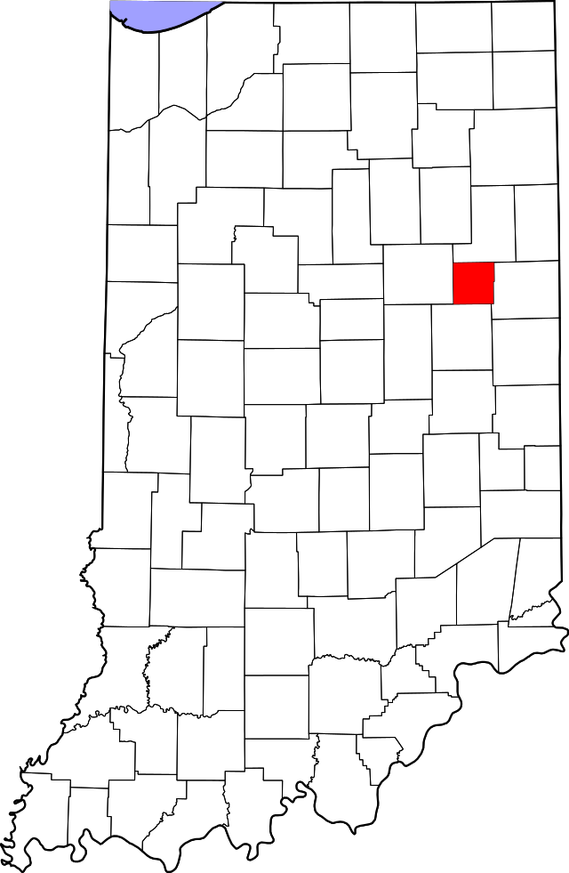 Blackford County Map
