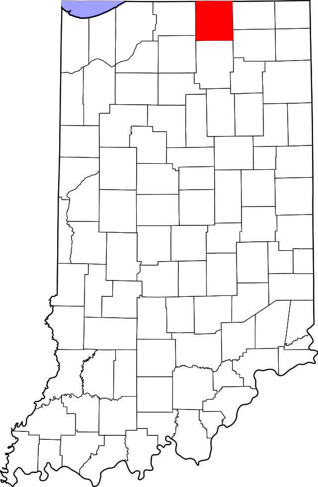 Elkhart County Map