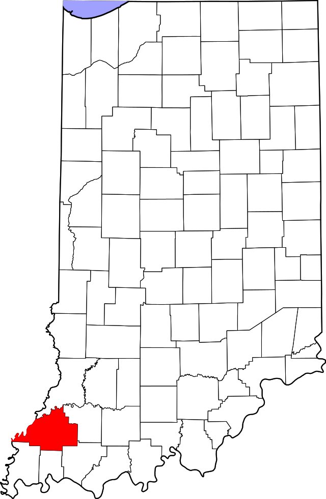 Gibson County Map