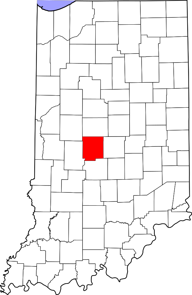 Hendricks County Map
