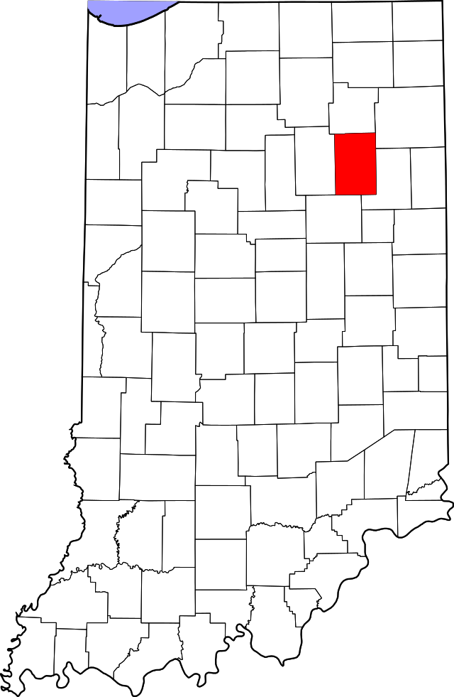 Huntington County Map