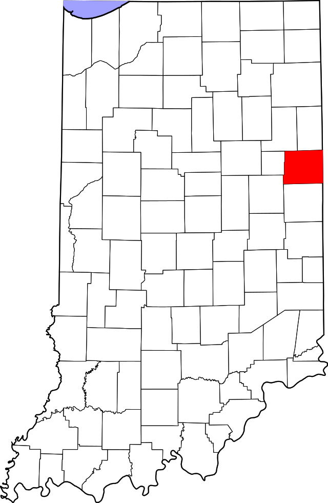 Jay County Map