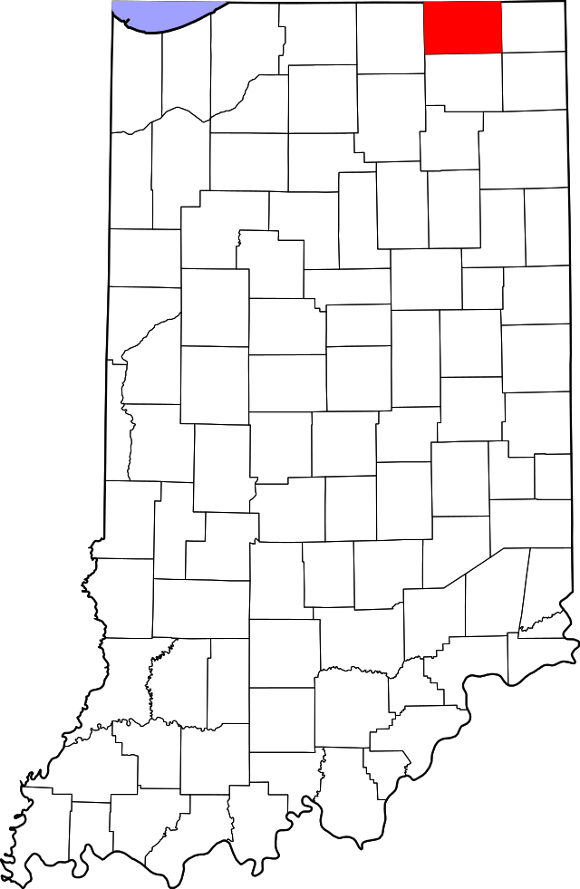 LaGrange County Map