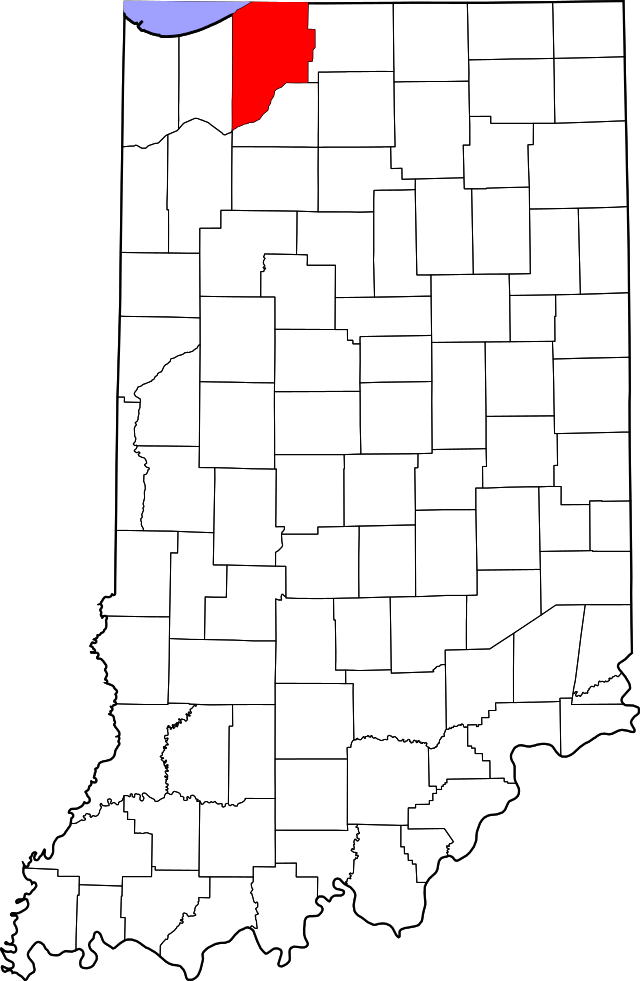 LaPorte County Map