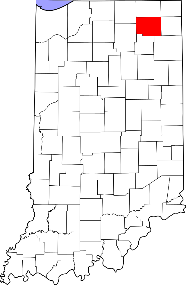 Noble County Map