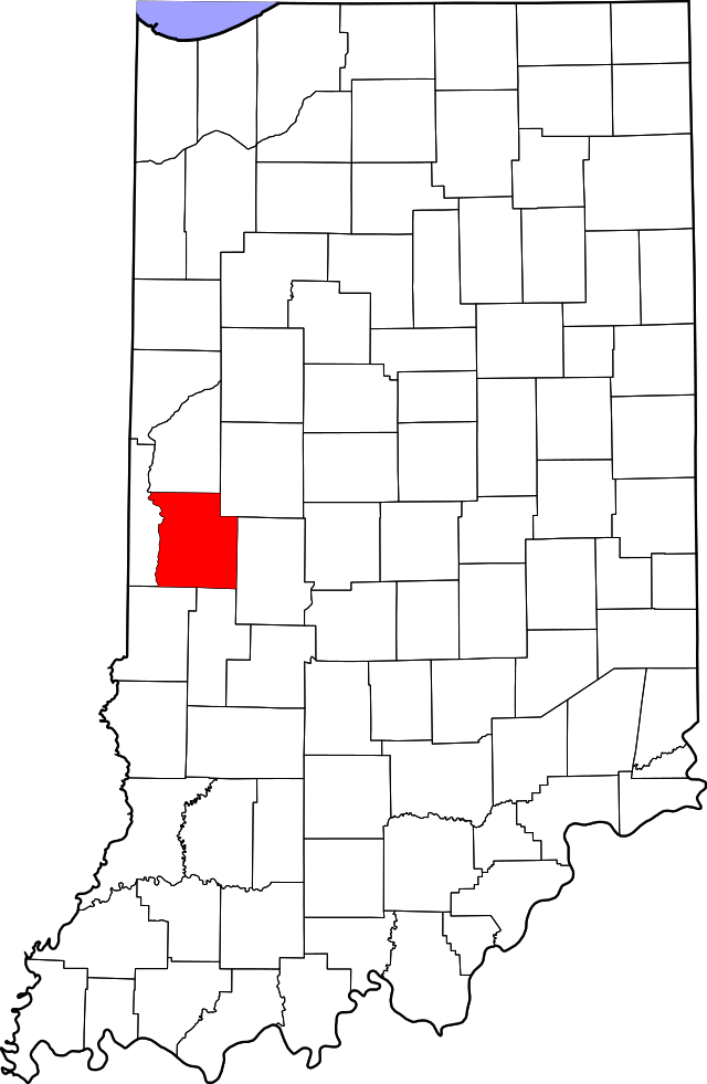 Parke County Map