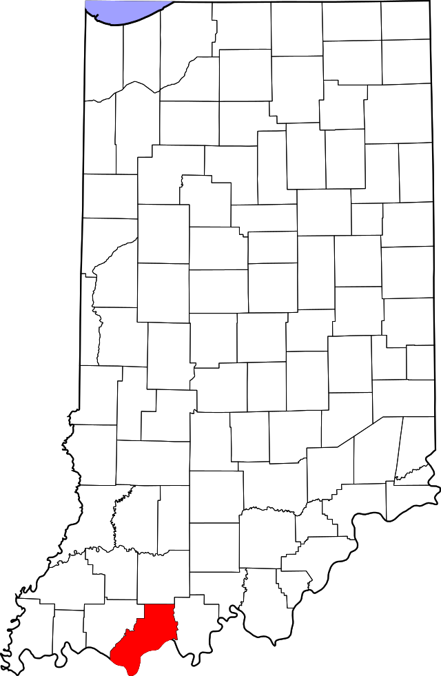 Spencer County Map