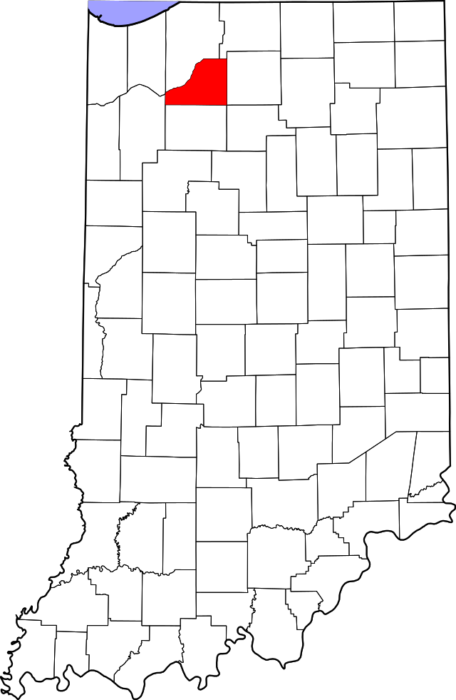 Starke County Map
