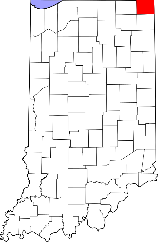 Steuben County Map