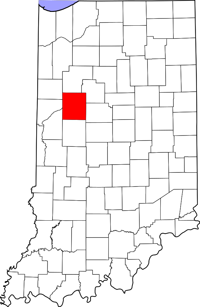 Tippecanoe County Map