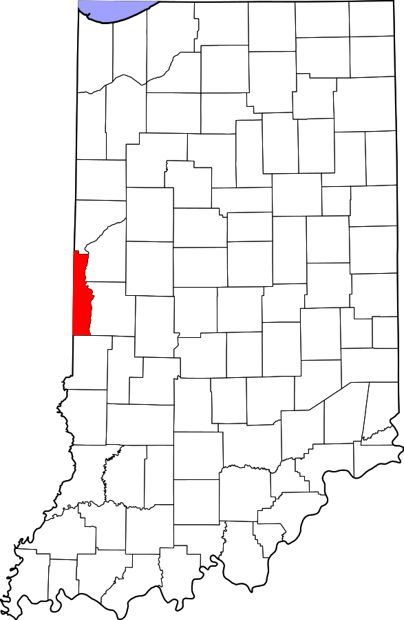 Vermillion County Map