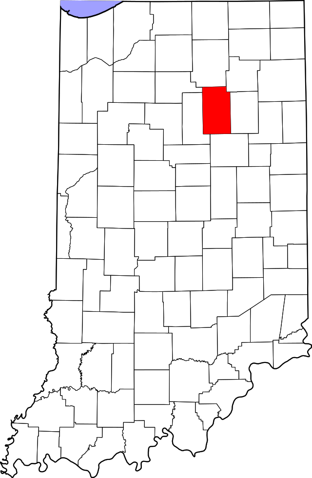 Wabash County Map